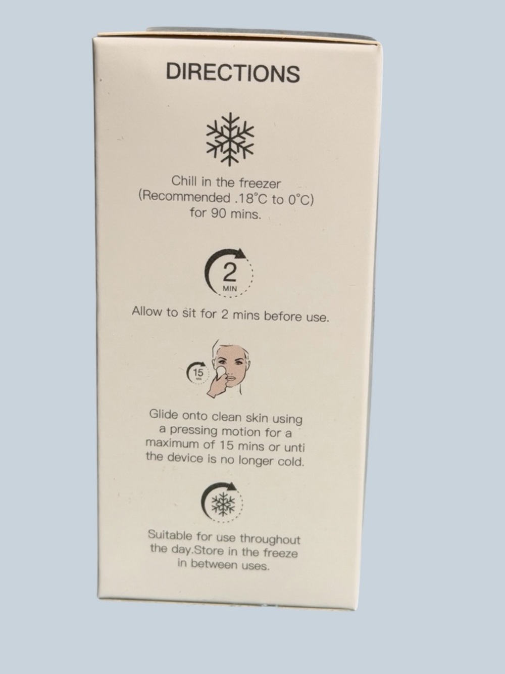 Skin Inc Cryo-Ice Sake Roller - Pink Ombre - Picture 6 of 6